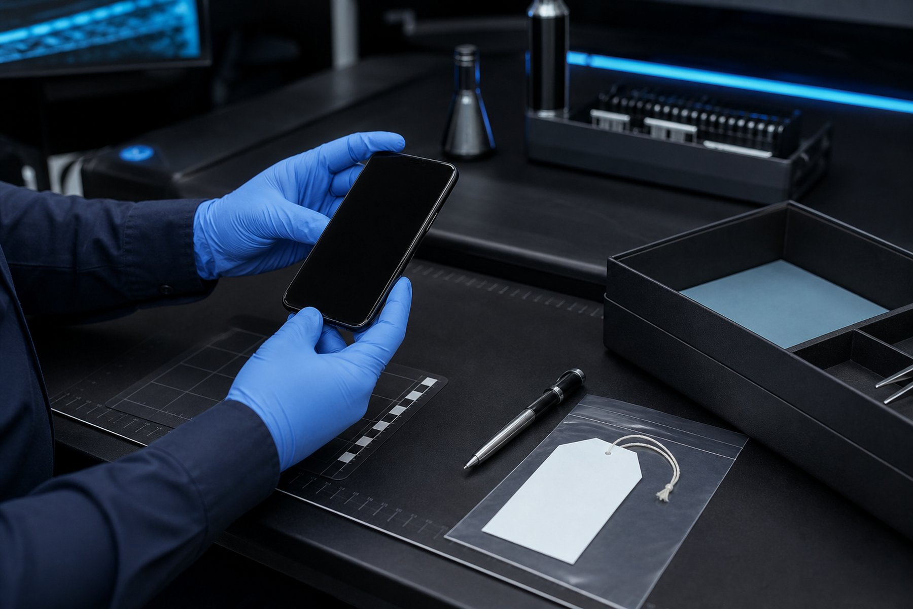Kontrollierte Beweissicherung eines Smartphones mit Dokumentation Kontrollierte Beweissicherung eines Smartphones mit Dokumentation